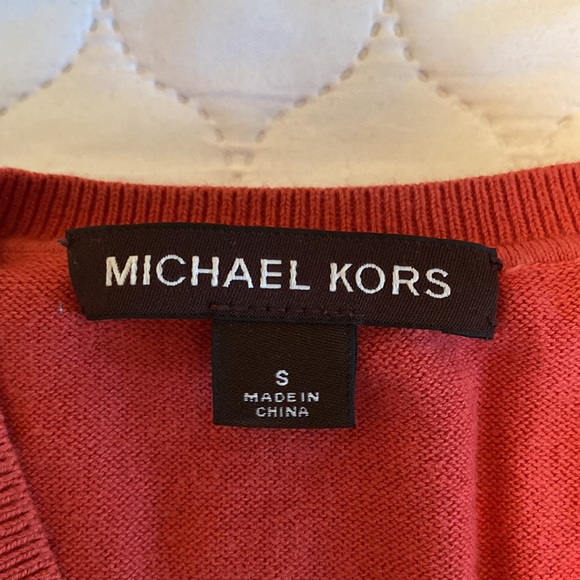 Men’s Michael Kors Sweater, Red, Size = S - Picture 2 of 4